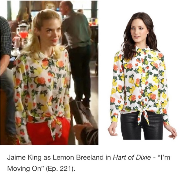 Equipment Femme Size Small Silk Blouse Button Up And Tie Front - Picture 10 of 10